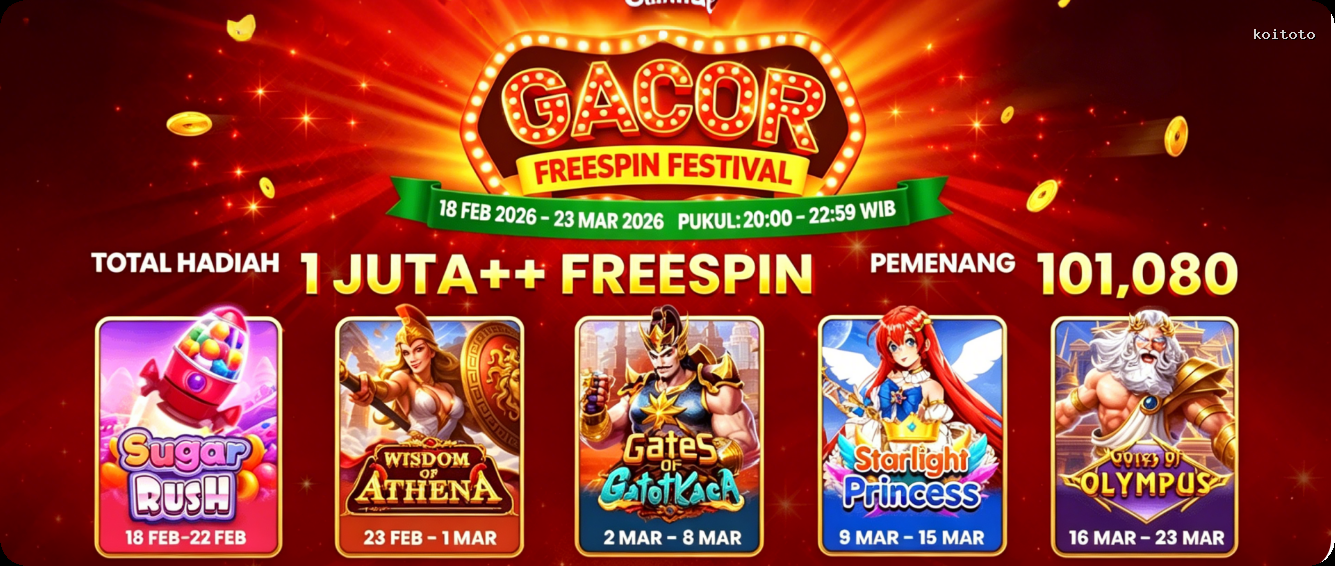 Login koitoto Sekarang Bonus Melimpah
